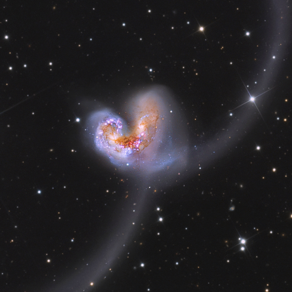 Antennae Galaxies - Caldwell 60/61