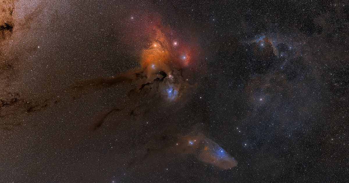 Rho Ophiuchi (RGB)