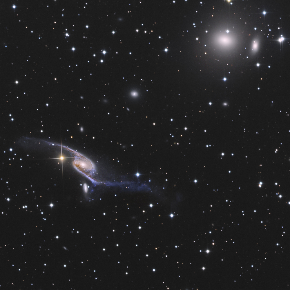 The giant interacting galaxies - NGC 6872 & IC 4970