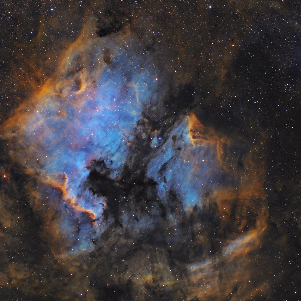 The Continent and the Bird - NGC 7000 & IC 5070