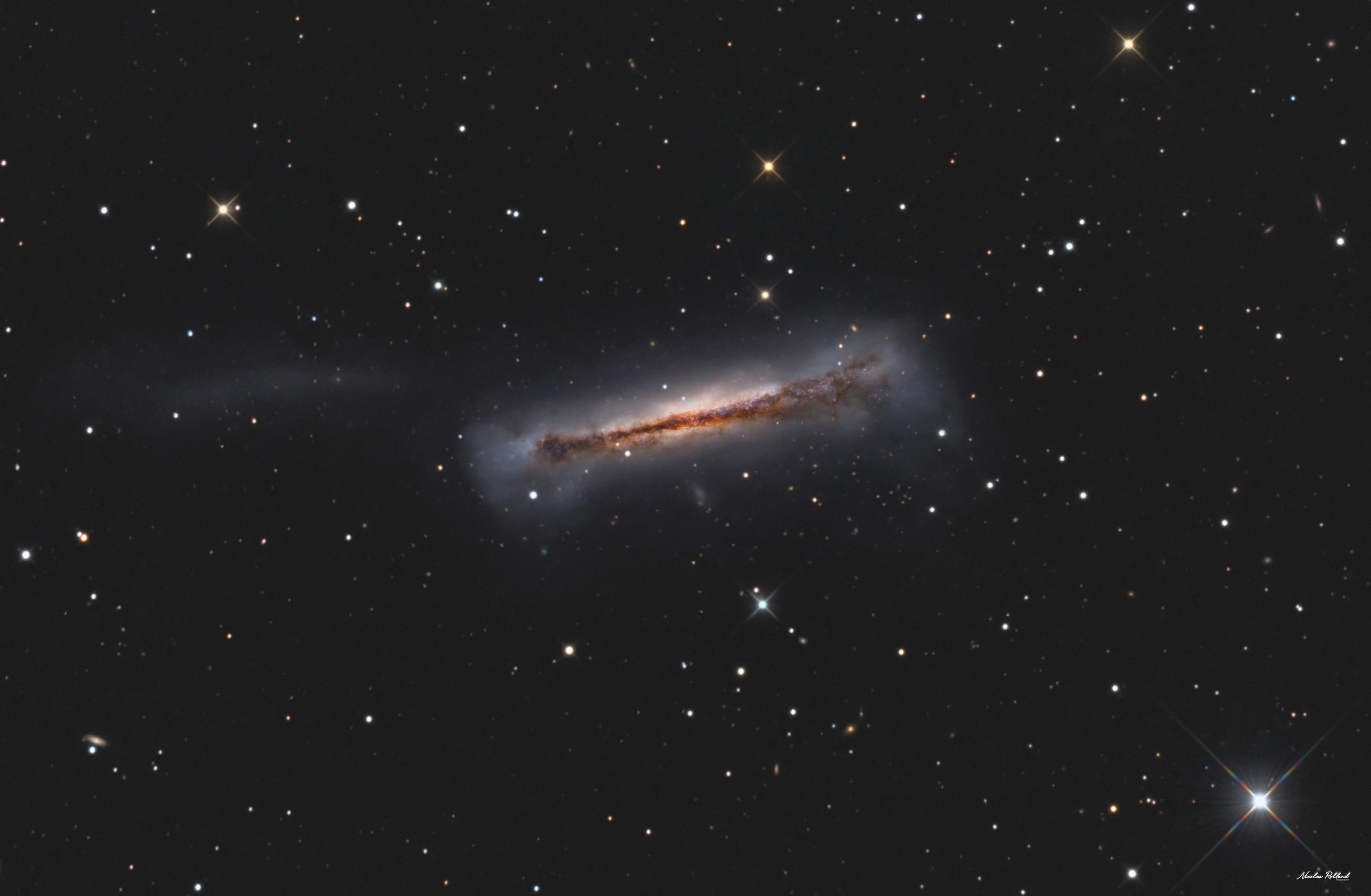 NGC 3628 LRGB