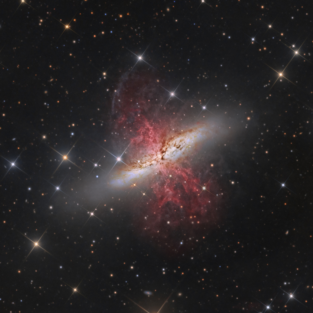 Messier 82 – The Cigar Galaxy