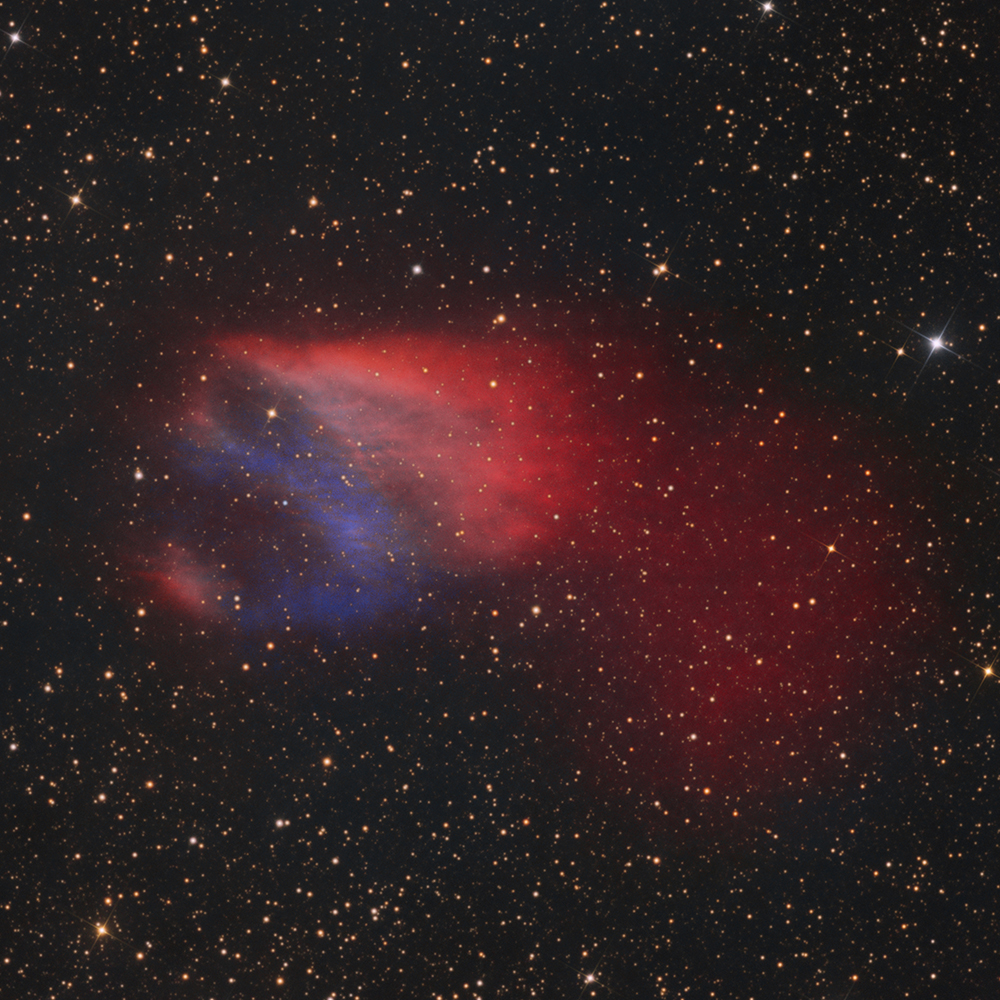 The Flaming Skull Nebula - Sh2-68