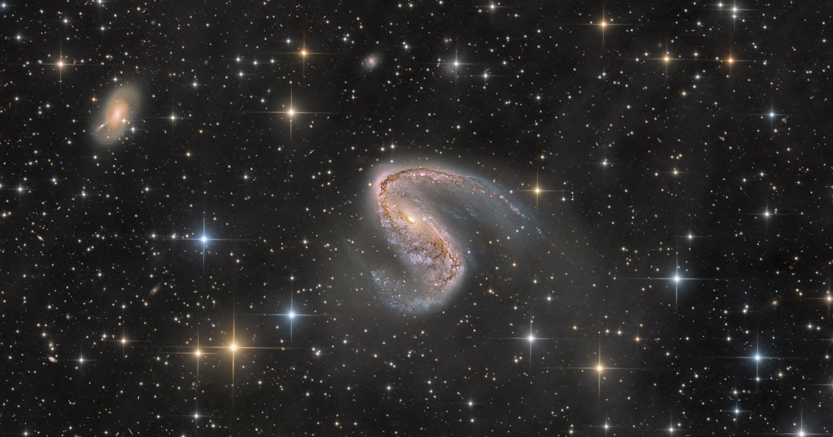 The Meathook Galaxy (NGC 2442) - Astrophotography by Nicolas ROLLAND