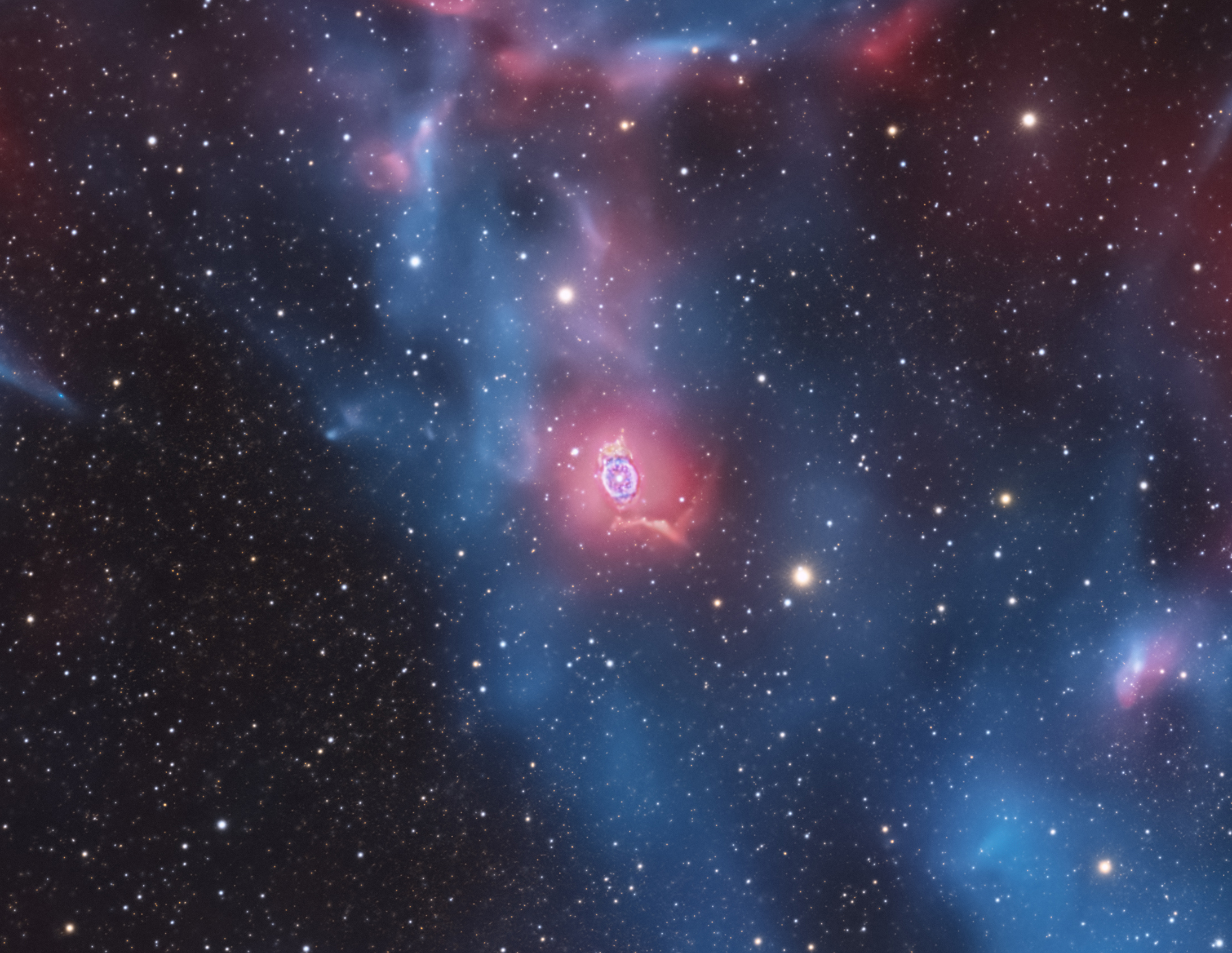 NGC 40 HaOIII Crop