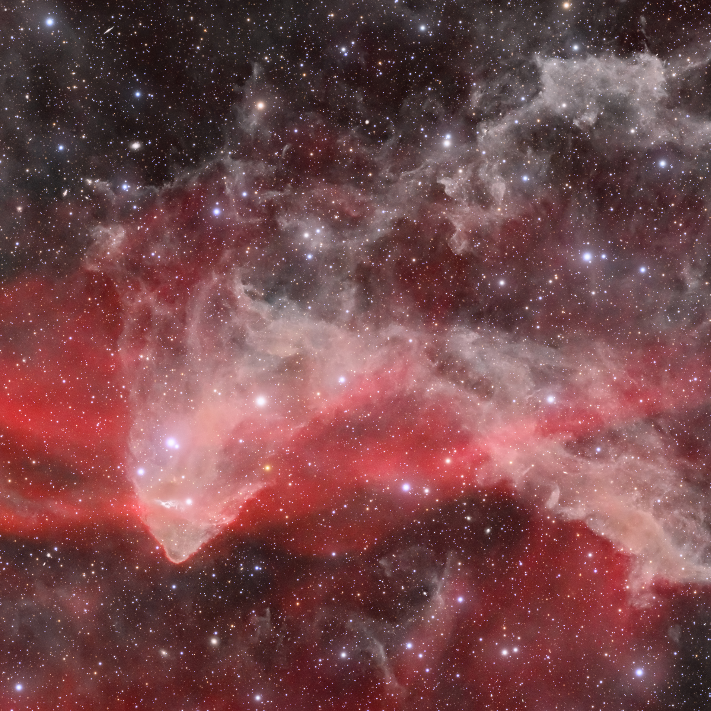 The Great Lacerta Nebula – Sh2 126