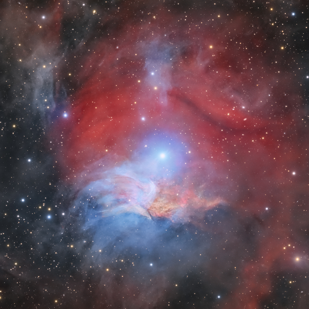 The Raspberry Nebula – VdB 38