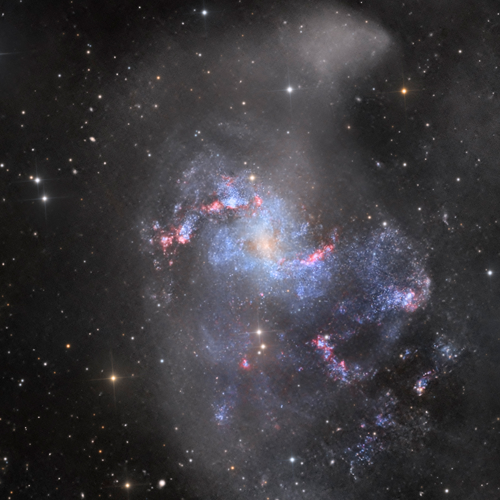 Topsy Turvy Galaxy - NGC 1313