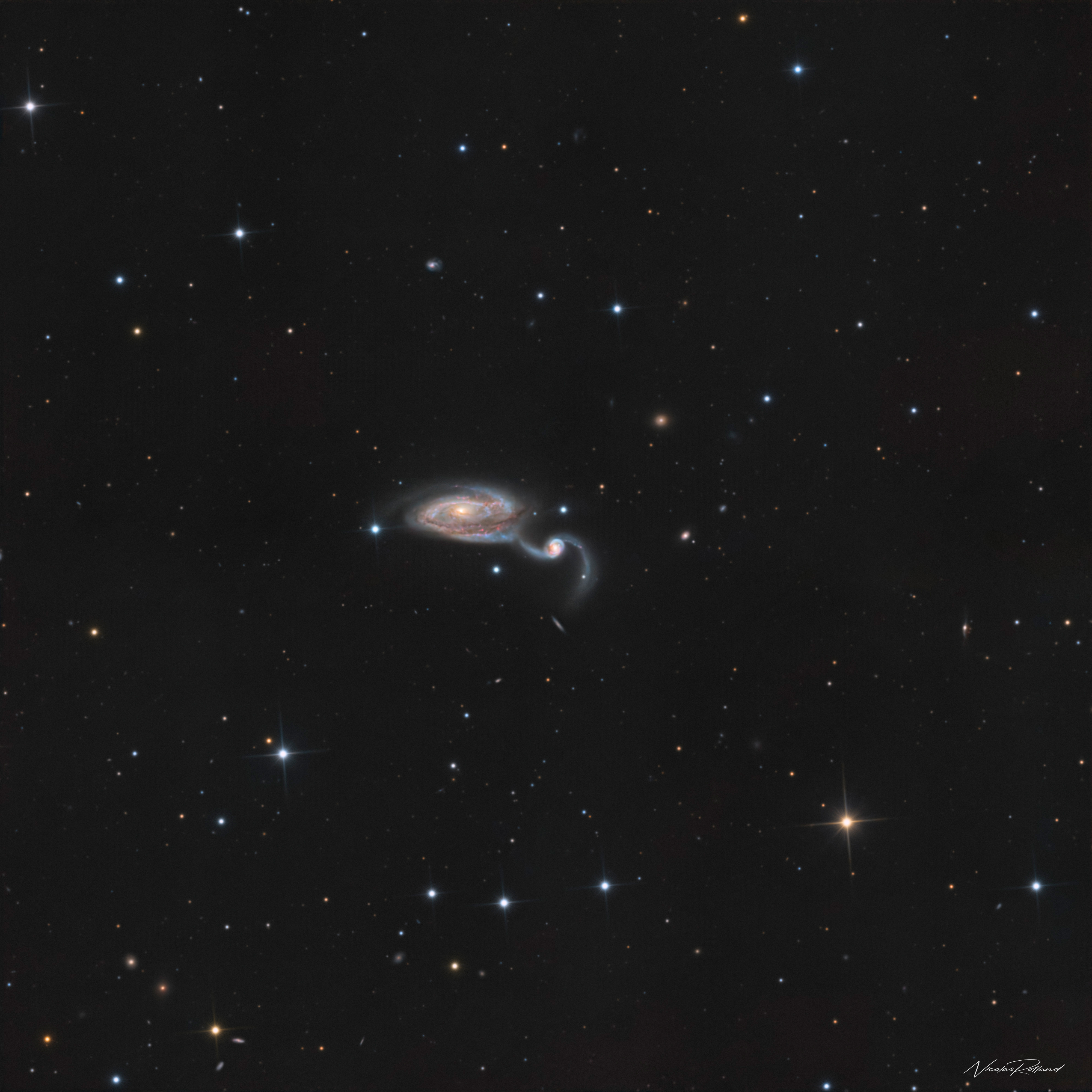 Arp 84 LRGB