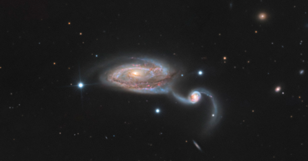 Arp 84 LRGB Arp 84 LRGB