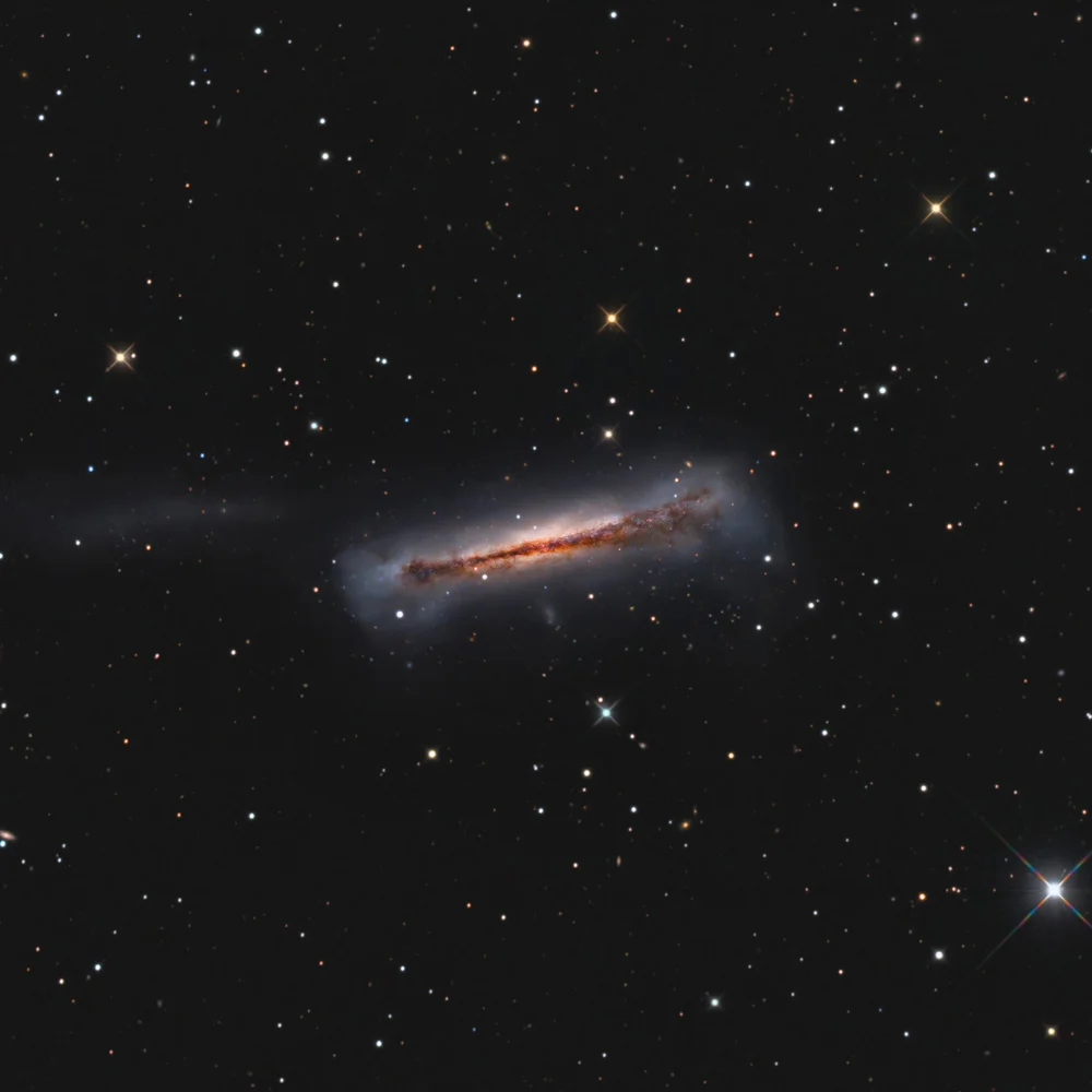 The Hamburger Galaxy - NGC 3628