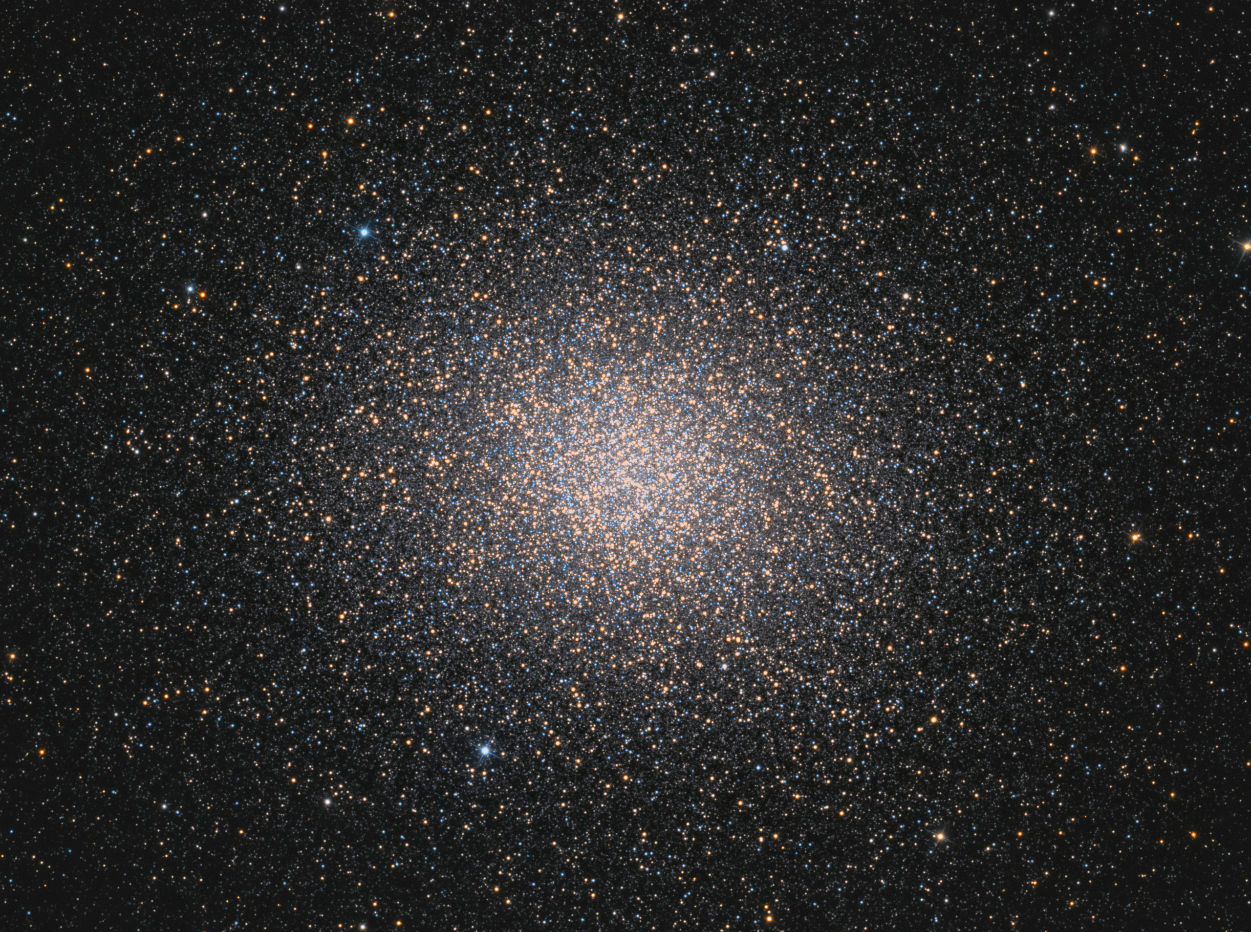 omega-centauri-cluster-lrgb-display Omega Centauri, the largest globular cluster of the Milky Way, ten million stars in one swarm