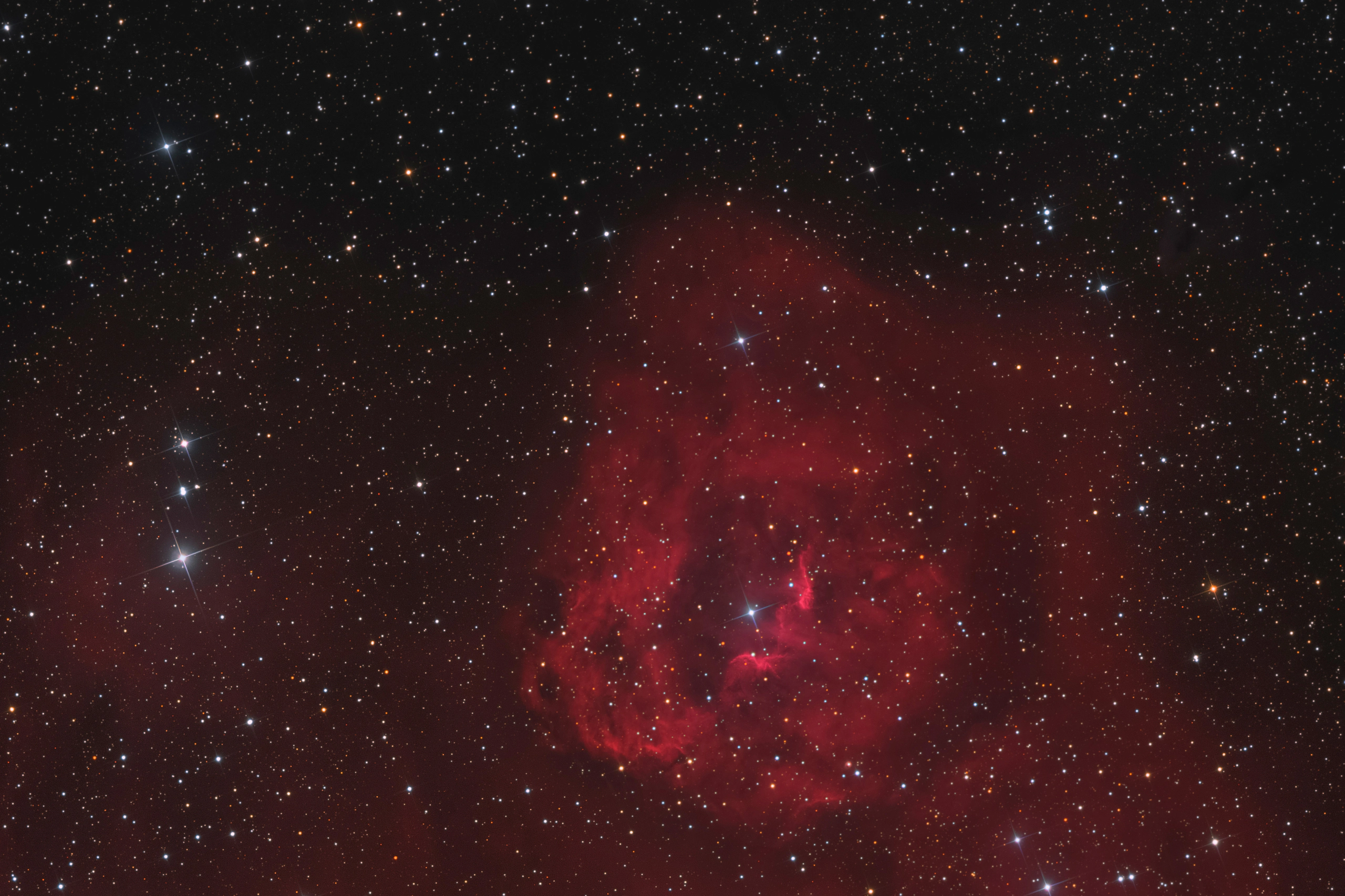 rcw-61-nebula-halrgb-display RCW 61, a faint emission region in Centaurus that almost nobody points a telescope at