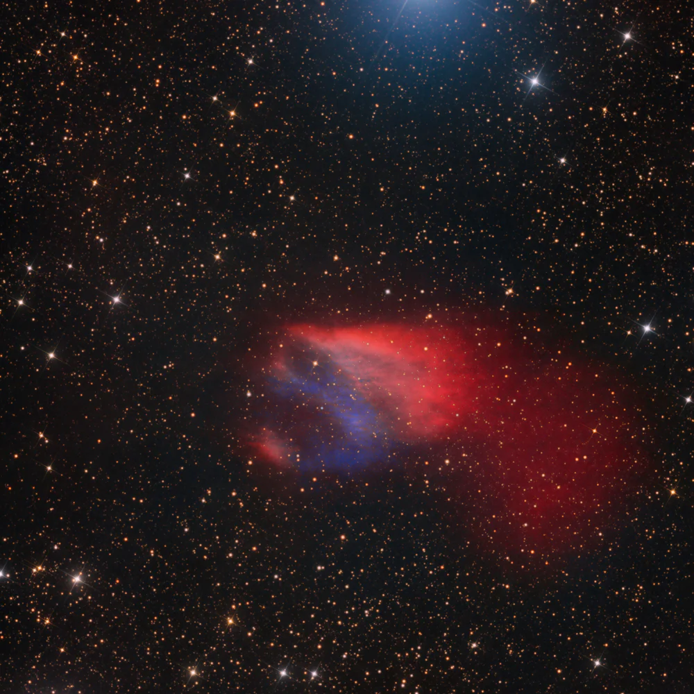 The Flaming Skull Nebula - Sh2-68